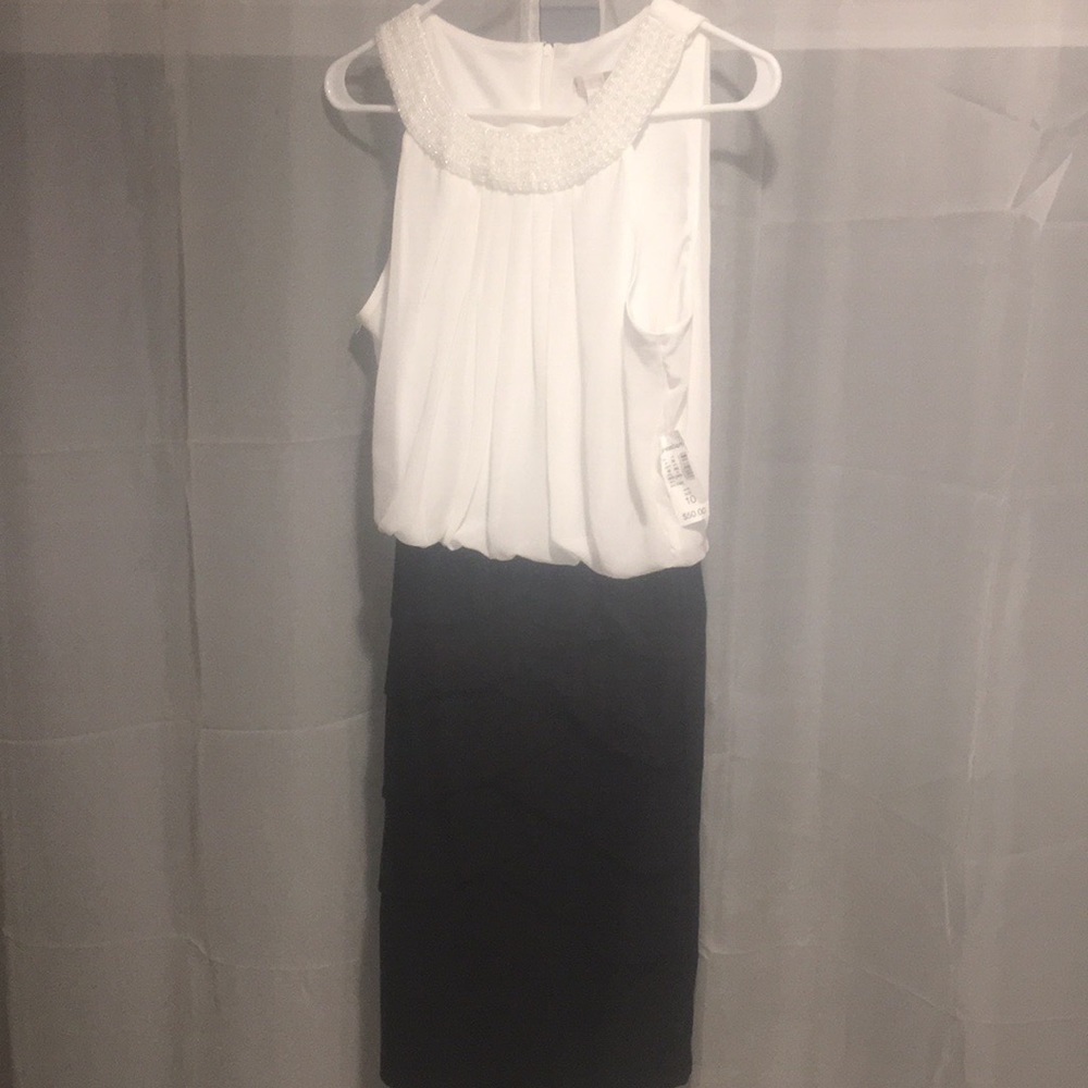 Beautiful Black & White Dress